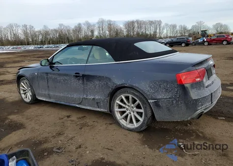 2016 Audi A5 Premium Plus S-Line z USA, uszkodzony, nr VIN WAUM2AFH5GN006286